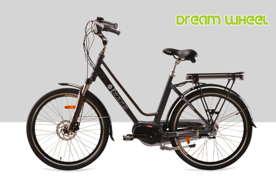 China 28km/H Electric Urban Bikes 36V 350W Middle Gear Motor Aluminum Frame supplier