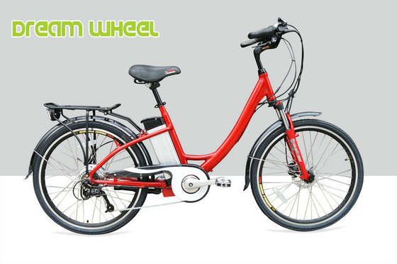 China Gear Motor Electric Urban Bike 48V 500W With Tektro Hydraulic Disc Brake supplier