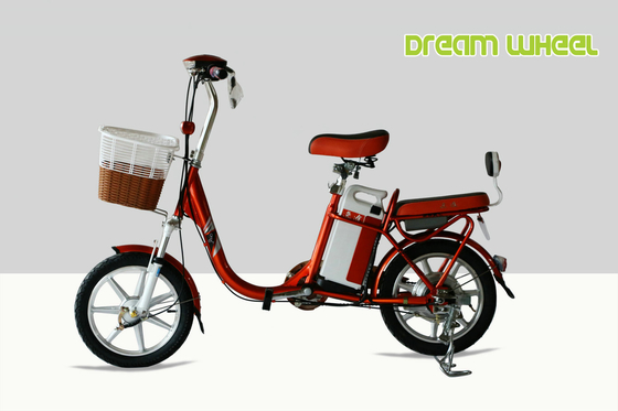 China 25km/H Two Wheel Drive Electric Bike Scooter 48V 12Ah Drum Brake With Lock supplier