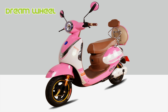 China 500 Watt Electric Pedal Moped Scooter For Adults 38km/H 79Kgs supplier