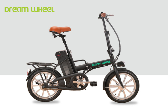 China EN15194 Smart Electric Folding Bike 16 Inch With 36V 250W Motor supplier
