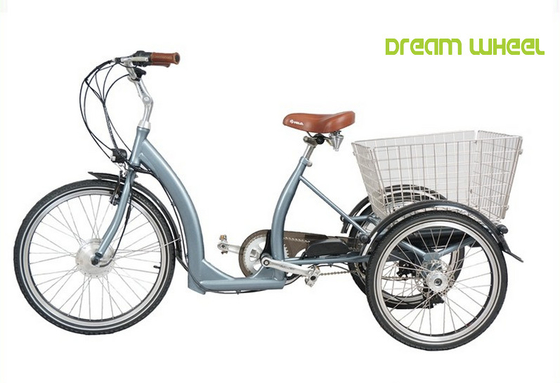China 20km/H 35km Pedal Assist Adult Tricycle 36V 350W Motor supplier