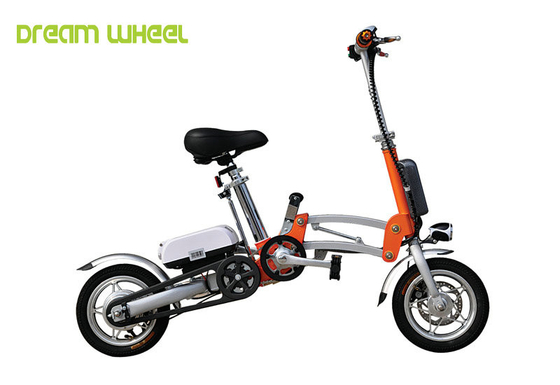 China Mini 12&quot; Folding Electric Commuter Bike With 36V 8Ah Li Ion Battery supplier