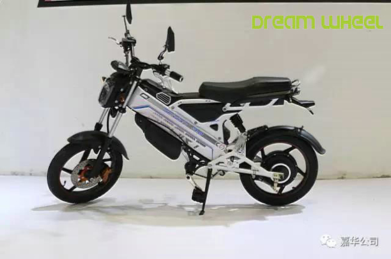 China Off Road Style Battery Operated Moped Scooter 41km/H With Disc Brakes supplier