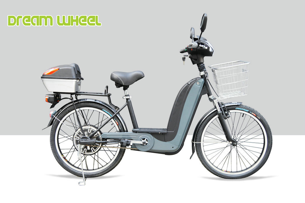 25Km 32Km / H Pedal Assisted Bicycle Electric Bike 24 Inch Wheel 350W