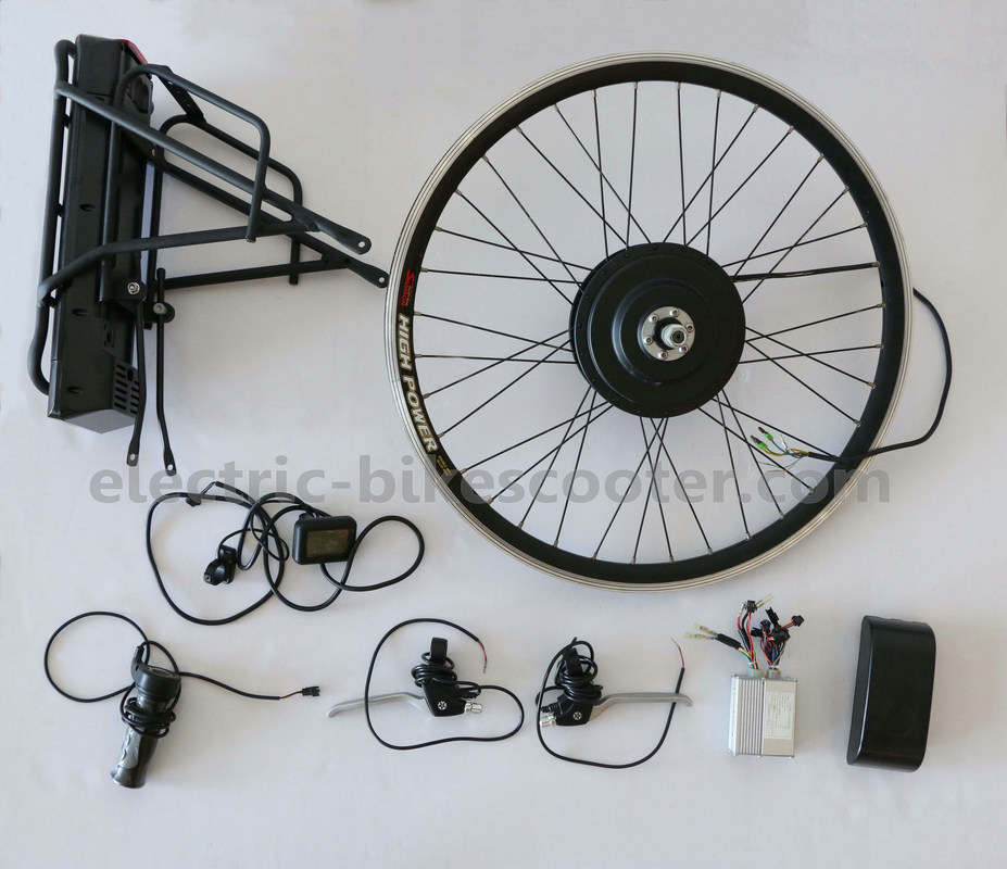 Rear Hub Motor Electric Bike Conversion Kits Motorized Bicycle Parts