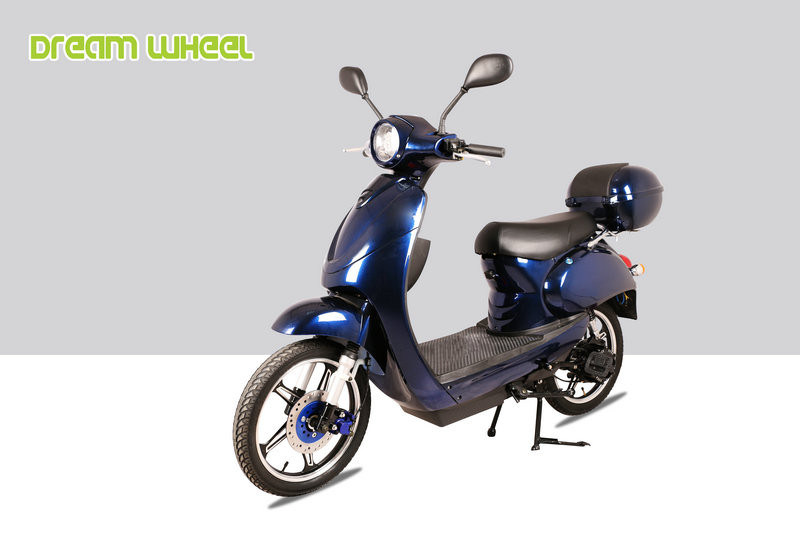 18"x2.5 Pedal Assisted Electric Scooter , Gear Motor E Bike Electric