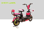 2 Wheel Pedal Assist Electric Bike Pink 48V 20Ah Lead Acid Gel Battery Suspension Fork supplier