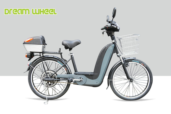 China 32km/H Electric Pedal Assisted Bicycle 24 Inch Wheel 350W Brushless Motor supplier