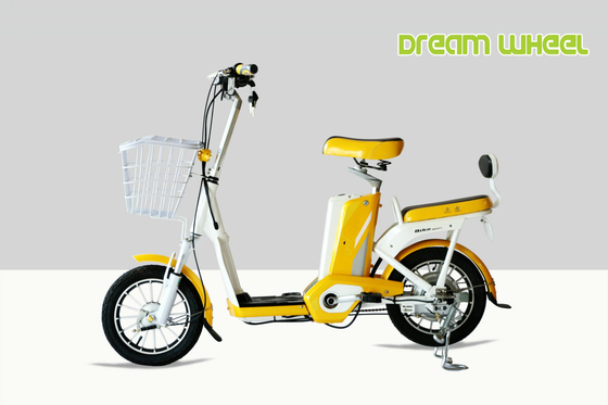 China 250W Lightweight Pedal Assist Electric Bike 16" Two Wheels 48V Lithium Battery supplier