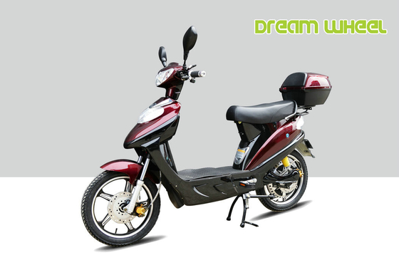 China 72V 500W Pedal Assisted Electric Scooter , Electric Moped Scooter With Pedals supplier