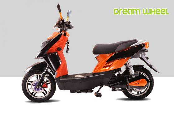 China 35km/h Electric Bicycle Scooter 60V 500W Disc Brake With LED Headlamp supplier