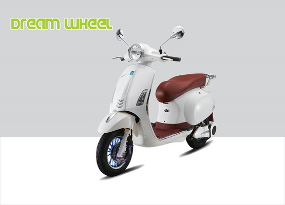 China 10 Inch Two Wheeled Pedal Assisted Scooter 60V 1000W Vespa Style Throttle supplier