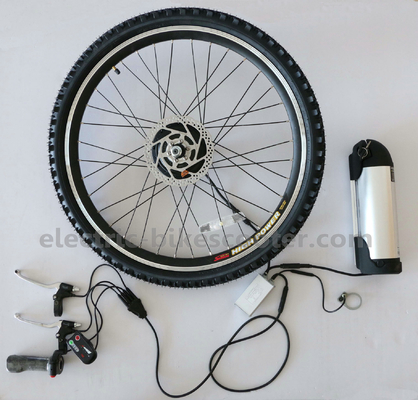 China 14kgs Motorised Bicycle Conversion Kit Bottle Style 25km/H 250W Electric Motor supplier