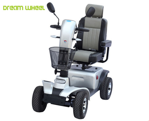 China 24V 900W Motorised Mobility Scooter , 13 Inch Four Wheel Handicapped Scooter supplier