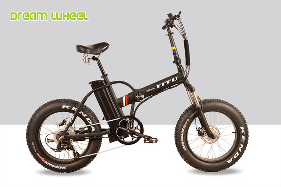 China 500W 20 Inch Fat Tire Folding Electric Bike 32km/H supplier