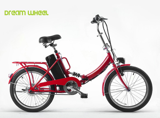 China Battery Powerd Electric Power Folding Bike 30km Long Distance supplier