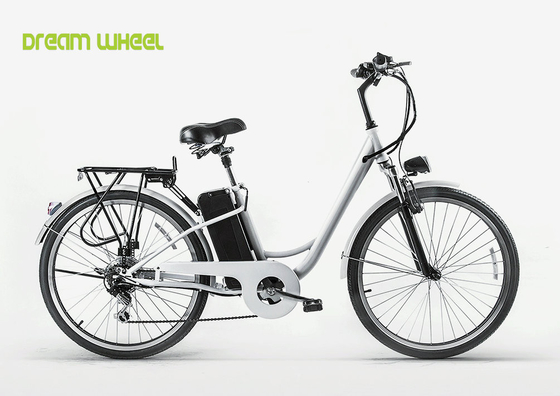 China 26&quot;X1.95 Tire Electric Urban Bike , 250W City Cruiser Electric Bike 25km/h supplier