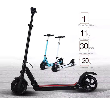 China 30km/H Mini Micro Electric Scooter 8 Inch Wheel With Digital Panel / Display supplier