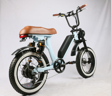 China 48V 500W 2022 Electric Fat Tire Bike, new design, fat tire, powerful 8 fun motor, both suspension supplier