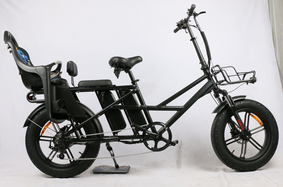 China 48V 750W 2022 Electric Fat Tire Bike with child seat , Electric Fat Tire Bicycle long drive range distance supplier