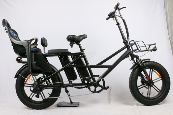 China 48V 750W 2022 Electric Fat Tire Bike with child seat , Electric Fat Tire Bicycle long drive range distance supplier