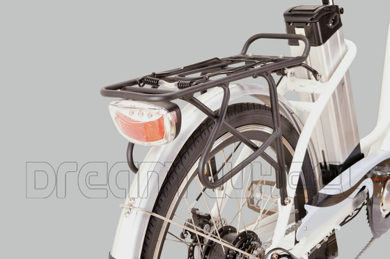 250W 24" Ladies Electric Urban Bike With Shimano Derailleur supplier