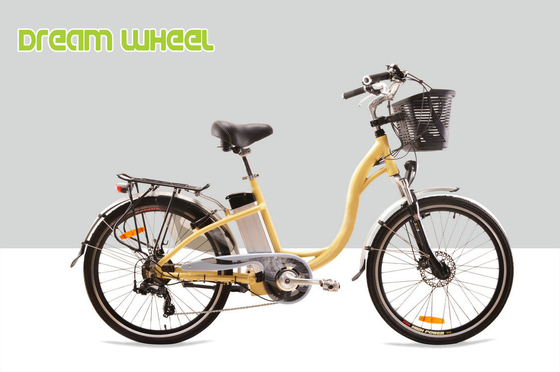 36V 250W Urban Commuting E Bike 26 Inch Aluminum Frame supplier