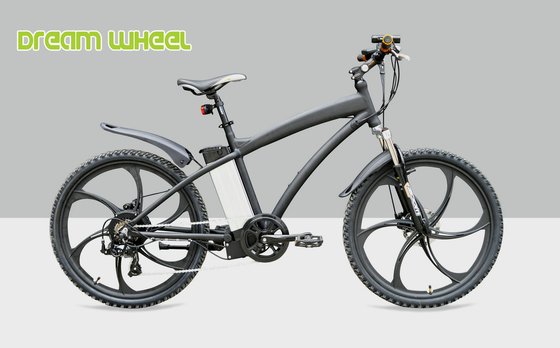 25km/H Electric Mountain Bicycle , Magnesium Alloy Electric Mountain Bikes For Men supplier