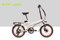 Adult Electric Folding Bike 250W 36V , 20 Inch Collapsible Electric Bike supplier