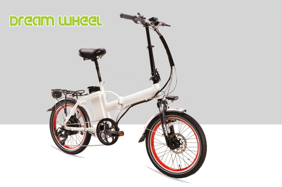 Adult Electric Folding Bike 250W 36V , 20 Inch Collapsible Electric Bike supplier