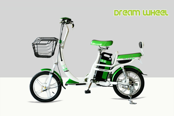 12Ah Lithium 16"Electric Bike Pedal Assist Steel Drum Brake With Lock 36Kgs supplier