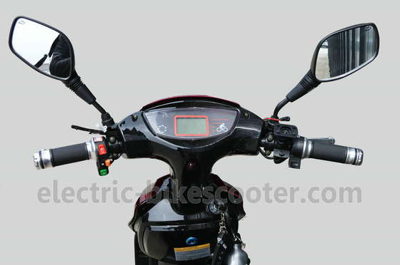 72V 500W Pedal Assisted Electric Scooter , Electric Moped Scooter With Pedals supplier