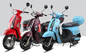 50km/H Vespa Type Electric Scooter Pedal Assisted 10 Inch Tires With Drum Brake supplier