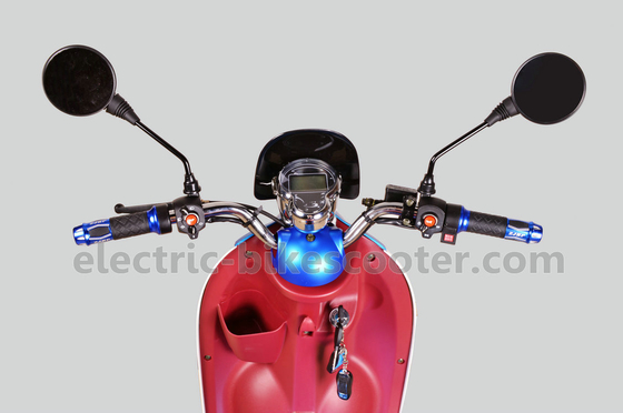 Pedal Assisted Scooter 500W 60V Dc Hub Motor , Two Wheeled Moped Electric Scooter supplier