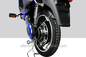 Blue Pedal Assisted Electric Scooter , 18&quot; X 2.5 Electric Moped Scooter For Adults supplier