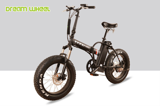 500W 20 Inch Fat Tire Folding Electric Bike 32km/H supplier