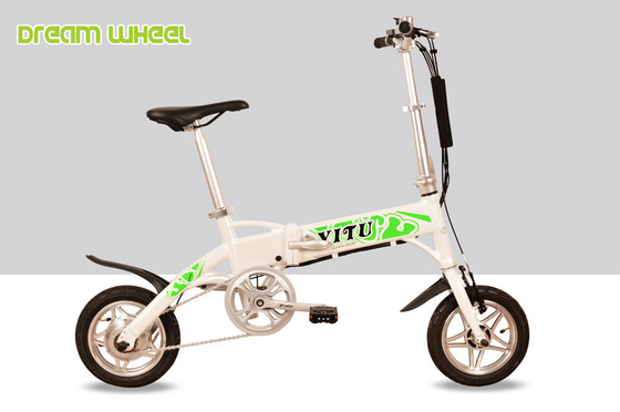 12 Inch Mini Aluminum Folding Electric Bike 36V 250W Motor Powerd supplier