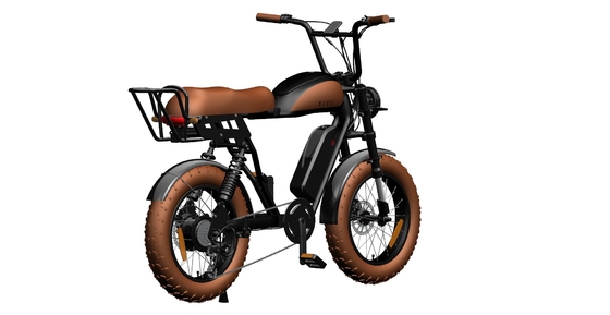 48V 500W 750W Electric Fat Tire Bike , Electric Fat Tire Bicycle EN15194 supplier