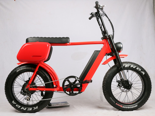 48V 750W New design 2022 Electric Fat Tire Bike , Electric Fat Tire Bicycle EN15194 supplier